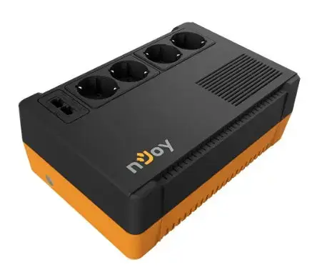 UPS nJoy Soter 600 600VA/360W, 4 x Schuko