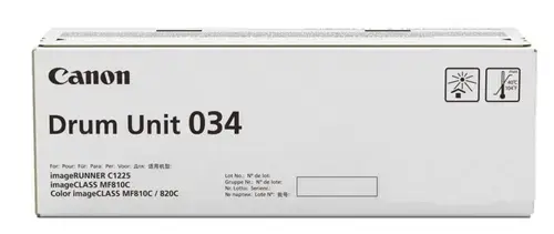 Unitate Cilindru Canon 034DR, 34000 pagini (Cyan)