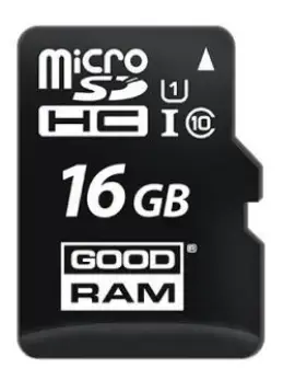 Card de memorie Goodram microSDHC 16GB, Clasa 10 + Adaptor microSD