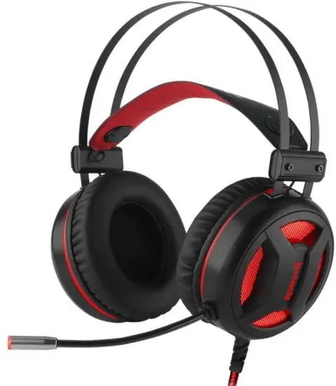 Casti Redragon Minos, Microfon (Negru)