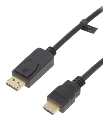 Cablu Logilink CV0129 DisplayPort-HDMI (Negru)