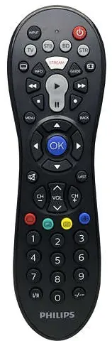 Telecomanda Universala Philips SRP3014/10, 4 in 1 (Negru)