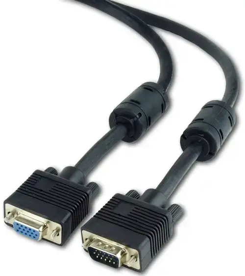 Cablu Monitor Gembird CC-PPVGAX-6B, VGA mama - VGA tata, 1.8 m, Bulk (Negru)