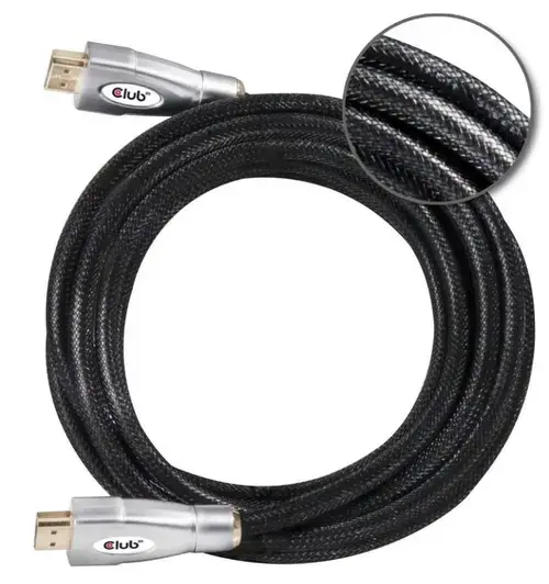Cablu Club 3D CAC-2312, HDMI - HDMI, 2.0, 4K, 60 Hz, 5 m (Negru)