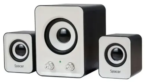 Boxe Spacer SPB-807, 2.1, 11 W (Negru/Alb)