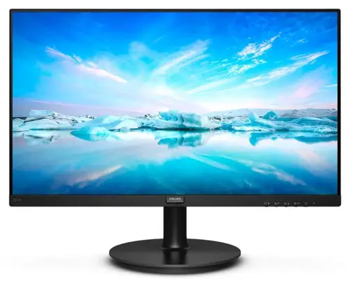 Monitor VA LED Philips 21.5inch 221V8A/00, Full HD (1920 x 1080), VGA, HDMI, Boxe, 75 Hz (Negru)
