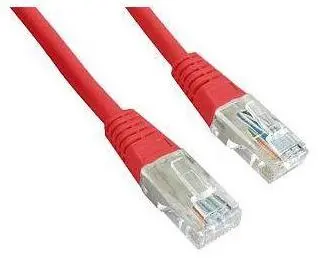 Cablu FTP Gembird PP22-1M/R, Patchcord, CAT.5e, 1m (Rosu)