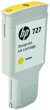 Cartus cerneala HP 727 Designjet, 300 ml (Galben)