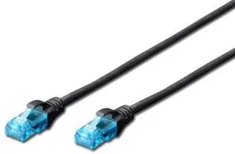 Cablu UTP Digitus DK-1512-030/BL, CAT.5e, Patch, 3 m (Negru)