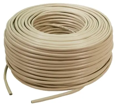 Cablu UTP LogiLink CPV0015, CAT. 5e, Neecranat, PVC, litat, 305 m (Bej)