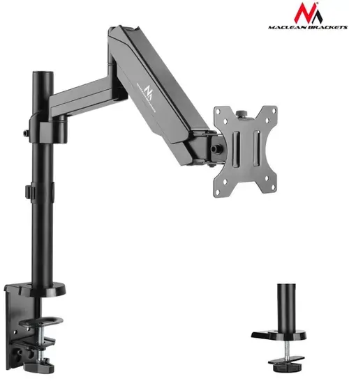 Suport monitor birou Maclean MC-775, 17inch - 32inch, 8 Kg (Negru)