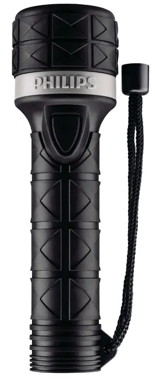 Lanterna Philips SFL5200/10, rezistenta la apa, 60 m (Negru)