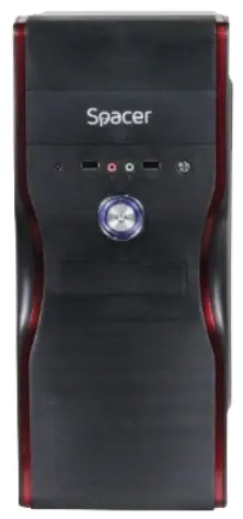 Carcasa Spacer New Mercury 500W (Negru)