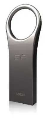 Stick USB Silicon Power Jewel J80, 16GB, USB 3.0 (Argintiu)