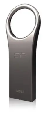 Stick USB Silicon Power Jewel J80, 16GB, USB 3.0 (Argintiu)