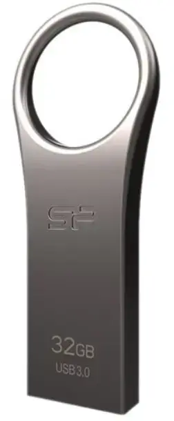 Stick USB Silicon Power Jewel J80, 32GB, USB 3.0 (Argintiu)
