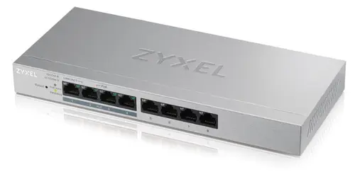 Switch ZyXEL GS1200-8HPV2-EU010, 8 Porturi, Gigabit, 4 x PoE