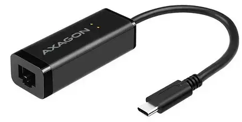 Adaptor Axagon ADE-SRC Type-C - USB 3.1, Gigabit (Negru)