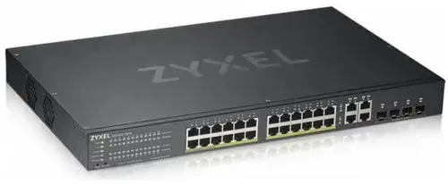 Switch ZyXEL GS192024HPV2-EU0101F, Gigabit, 24 Porturi, PoE