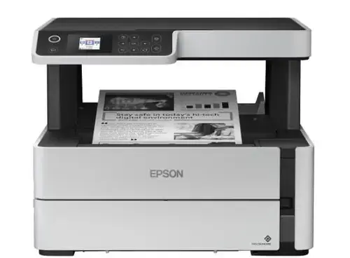 Multifunctional Epson EcoTank ET-M2170 Inkjet, A4, monocrom, Wi-Fi, Retea, USB, LCD