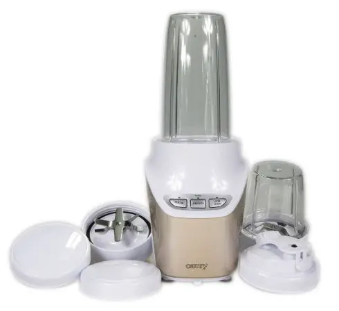 Blender Camry Nutri CR4071, 1700 W, 0.5 si 1 l (Alb/Bej)