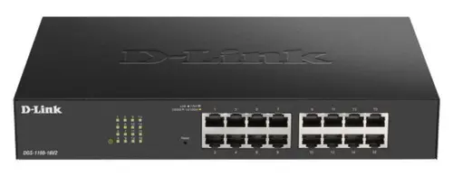 Switch D-Link DGS-1100-16V2, cu management, 16 Porturi, Gigabit