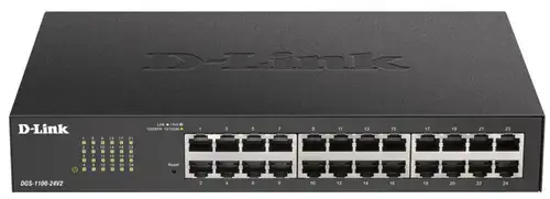 Switch D-Link DGS-1100-24V2, cu management, 24 Porturi, Gigabit