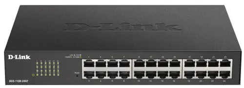 Switch D-Link DGS-1100-24V2, cu management, 24 Porturi, Gigabit