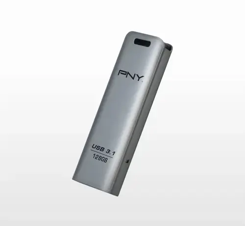 Stick USB PNY Elite Steel, 128GB, USB 3.1 (Argintiu)