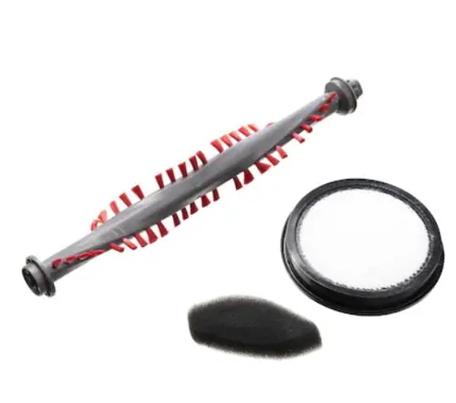 Set 2 filtre + perie Heinner ACC-FB450G, Plastic (Negru)