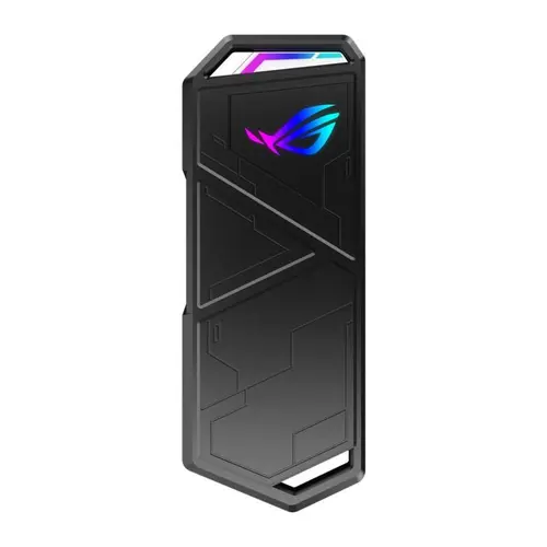 Rack ASUS ROG Strix Arion pentru SSD NVMe M.2 - USB 3.2 GEN2 Type-C, montare fara unelte, placuțe termice incluse (Negru)