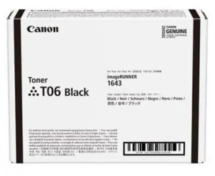 Toner Canon T06, 20500 pagini (Negru)