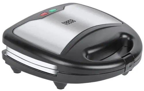 Sandwich maker Teesa Ceramic 3 in 1 TSA3221, 800 W, Grill / Waffle / Sandwich (Negru/Inox)