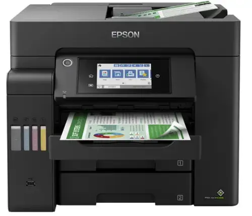 Multifunctional Epson L6550, A4, Fax, 32 ppm, Duplex, ADF, Retea, Wireless, CISS