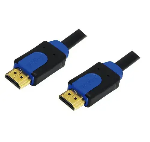 Cablu LOGILINK CHB1102, HDMI - HDMI, 2m, conectori auriti, 4K UHD/60Hz (Negru)