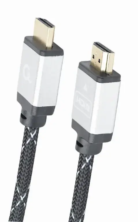 Cablu GEMBIRD CCB-HDMIL-7.5M, HDMI  - HDMI, 7.5m, conectori auriti, 4K/60Hz (Negru)