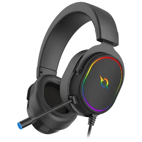 Casti Gaming AQIRYS Altair, iluminare  RGB, USB (Negru)