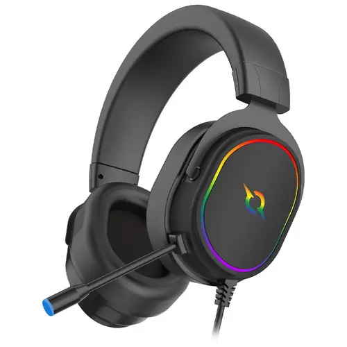 Casti Gaming AQIRYS Altair, iluminare  RGB, USB (Negru)