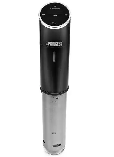 Aparat de gatit Sous Vide Princess, 1200W, Display LCD (Negru)
