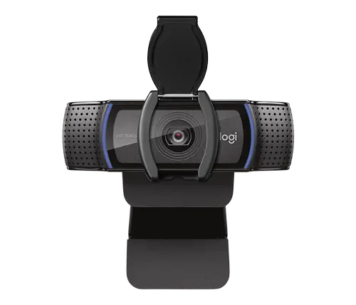 Camera Web LOGITECH C920S, USB, CMOS, Full HD, 30fps (Negru)