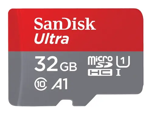 Card de memorie SanDisk Ultra microSDHC 32GB A1 UHS-I + Adaptor SD