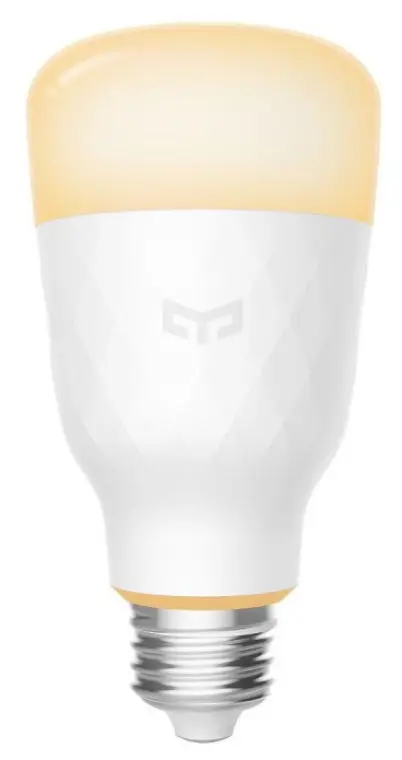 Bec Yeelight LED Smart Bulb 1S Dimmable YLDP15YL, 8.5 W, E27, Control vocal si prin aplicatie, Timer (Alb)