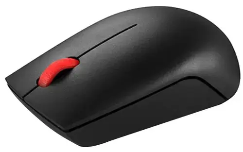Mouse Wireless Lenovo Essential Compact, 1000 DPI (Negru)