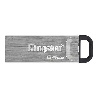 Stick USB KINGSTON DataTraveler KYSON 64GB, USB 3.2 Gen 1 (Argintiu)