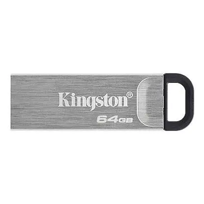 Stick USB KINGSTON DataTraveler KYSON 64GB, USB 3.2 Gen 1 (Argintiu)