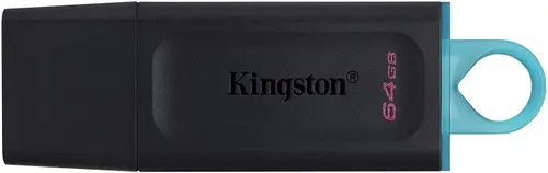 Stick USB KINGSTON DataTraveler Exodia 64GB, USB 3.2 Gen 1 (Negru)
