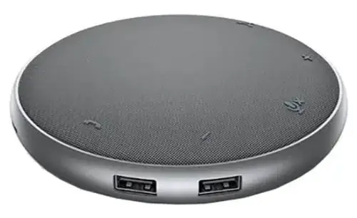 Difuzor conferinta cu microfon DELL MH3021P, Docking station, USB-C, 90W (Gri)