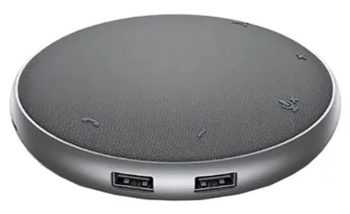 Difuzor conferinta cu microfon DELL MH3021P, Docking station, USB-C, 90W (Gri)