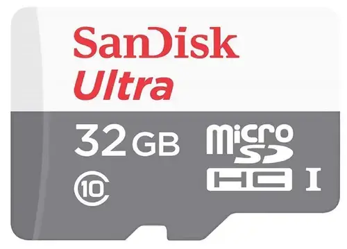 Card de memorie SanDisk microSDHC, 32 GB, Clasa 10 + Adaptor SD