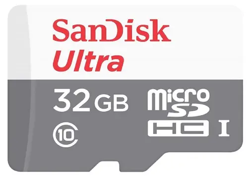 Card de memorie SanDisk microSDHC, 32 GB, Clasa 10 + Adaptor SD